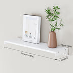 Floating Shelves for Wall, Shelves for Decor Storage,3Pcs 16'',White