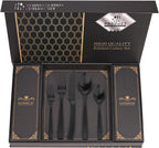 Silverware Set for 2, MIKIWAY 10 Pieces Stainless Steel Flatware Set, Cutlery Tableware Set, Kitchen Utensils Set Include Spoons And Forks Set, Mirror Polished, Dishwasher Safe