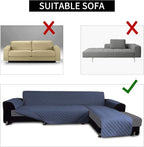 Easy-Going Slipcover for L-Shape & Sectional Couches - Image 4