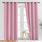 NICETOWN Crystal Pink Blackout Curtains by NICETOWN