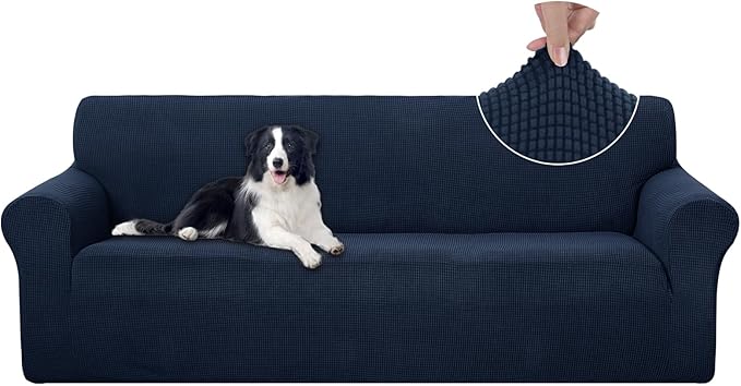 U-NICE HOME 4 Seater Stretch Couch Cover Sofa Cover Washable Sofa Slipcover by U-NICEHOME