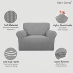 Easy-Going Stretch Oversized Chair Sofa Slipcover 1-Piece Couch Sofa Cover - Image 3