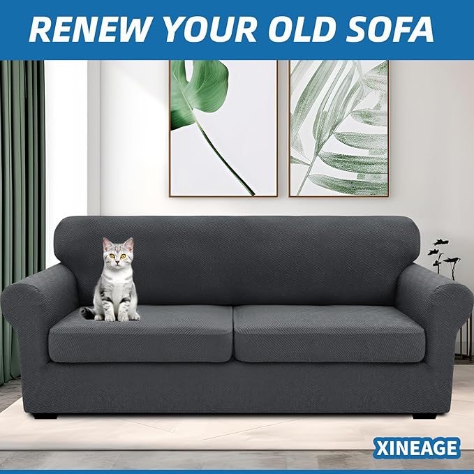 XINEAGE 2026 New 3 Pieces Couch Covers - Image 4