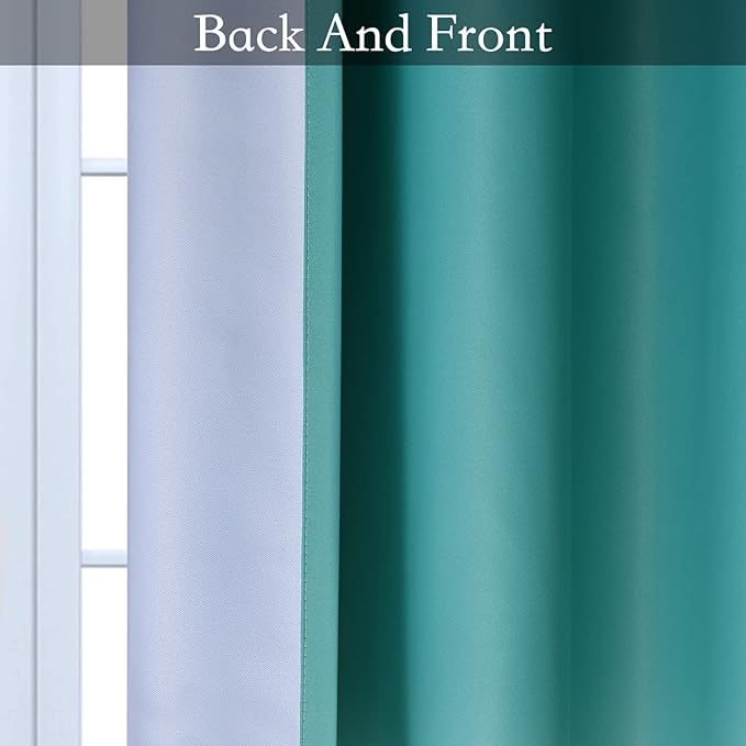 SimpleHome Ombre Room Darkening Curtains - Image 4