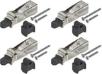 Blum BLUMOTION Soft-Close Door Adapter Kit for Compact Hinges, 10-Pack Set