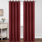 Joydeco Blackout Curtains 120 inches Long 2 Panels Set, Thermal Insulated Long by JOYDECO