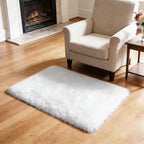 2x3 Fluffy Area Rugs for Bedroom Living Room, Small Soft Shag Fuzzy Rug - Image 7
