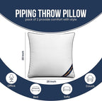 Utopia Bedding Throw Pillow Inserts, 28 x 28 Inches Decorative Indoor Pillows - Image 2