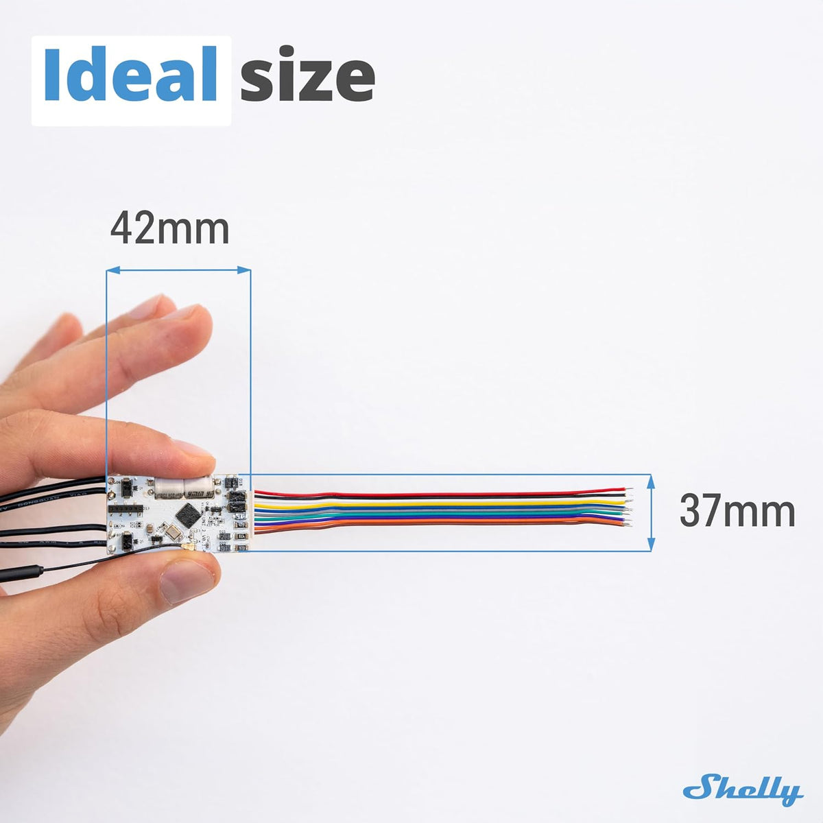 Shelly Plus Uni Smart Wi-Fi and Bluetooth Operated Module, Dry Contact