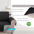 U-NICE HOME 4 Seater Sofa Cover 91 Inch Large Couch Covers - Image 4