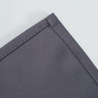 LEMOMO Blackout Curtains 66 x 54 Inch Long Grey Curtains Set of 2 Panels Room - Image 7