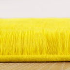 Amearea Shag Fluffy Small Rug, 2x4 Feet Throw Rugs - Image 5
