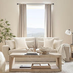 Topfinel Decorative Beige Throw Pillow Covers Cushion Cases, Natural Home Decor - Image 5