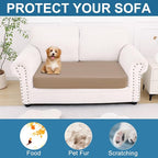 Smiry Printed Couch Cushion Covers, Stretch Soft Couch Covers - Image 7