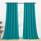 NICETOWN Thermal Insulated Peacock Teal Curtains by NICETOWN