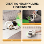 FEPPO Mattress Vacuum Cleaner, 16Kpa Bed Vacuum with 253.7nm UV-C Light