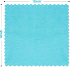 Orighty Microfiber Cleaning Cloth Bulk, 150 Pack Cleaning Rags 12x12 inch