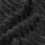 BEDELITE Fleece Blanket Queen Size – 3D Ribbed Jacquard Soft and Warm - Image 4