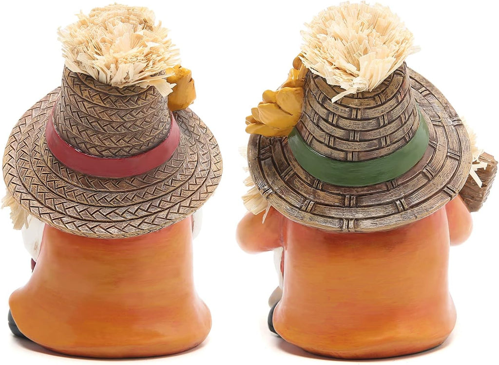 Hodao 2pcs Thanksgiving Gnomes Decor, Fall Decorations for Home
