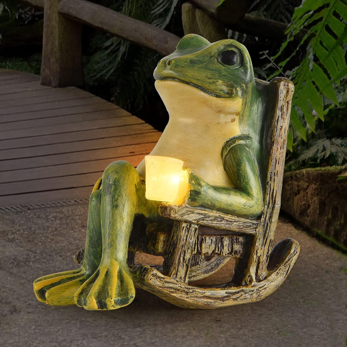 FOXMIS Hedgehog Statue Outdoor Solar Garden Decor for Outside Lawn Yard Patio, Home Office Decorations Indoor Lights, Ideal Ornaments Birthday Gifts for Mom Women Grandma