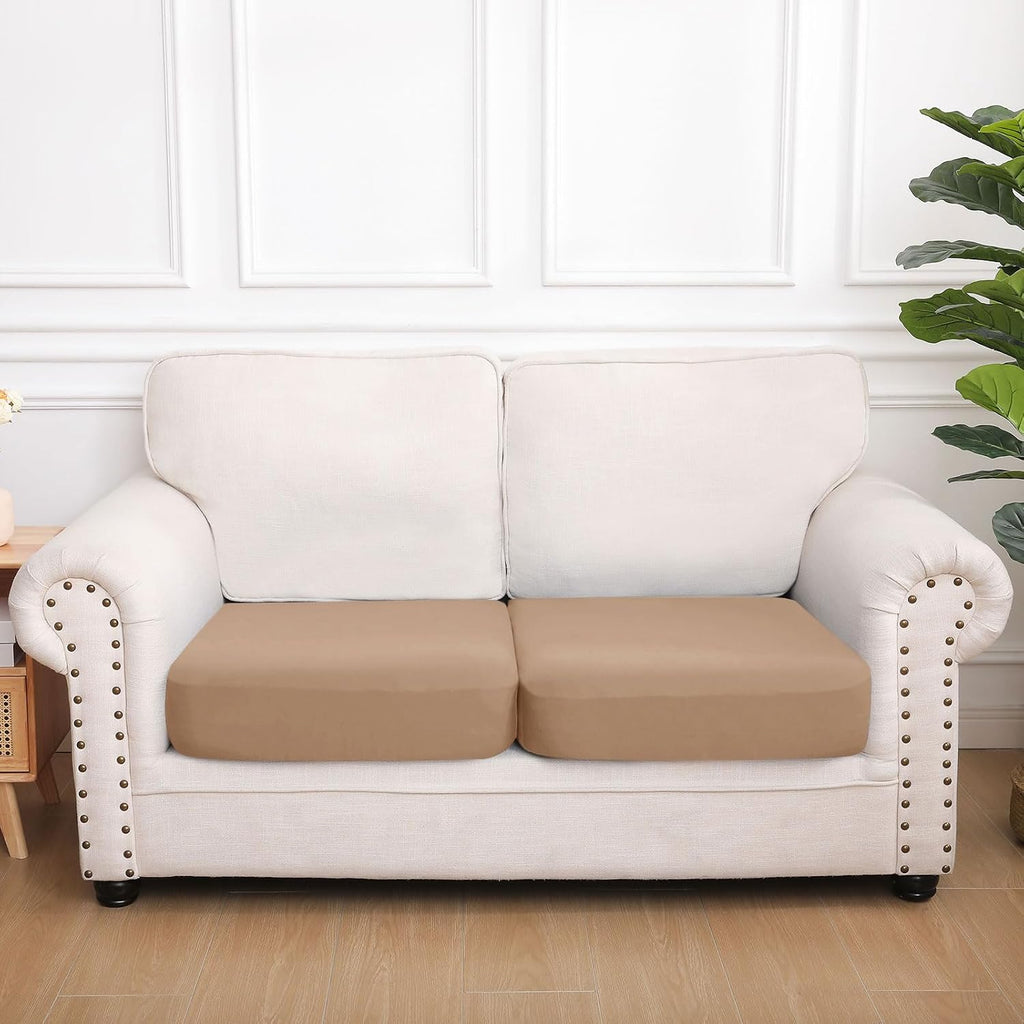 Waterproof Couch Cushion Covers, Stretch Sofa Seat Slipcovers