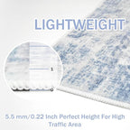 IOHOUZE Abstract Area Rugs 6x9 Ft Washable Rugs - Image 5