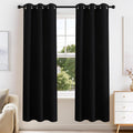 PONY DANCE Blackout Curtains for Bedroom 72 Inch Length 2 Panels Set