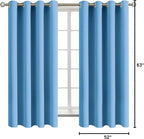 BGment Room Darkening Curtains 63 Inches Long - Image 9