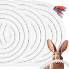 Poen 3 Pack 30ft Cord Protectors from Pets No Chew, 3/8 Inch, Pet Material