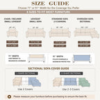 Carriediosa Farmhouse Diamond Pattern Chenille Couch Cover for Sofa 71x118