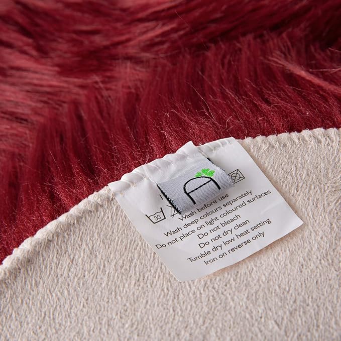 Ashler faux fur rug, Fluffy Shaggy Area Rug Ultra Soft 3 x 5 Feet Rectangle Fur - Image 8