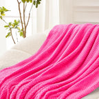 Exclusivo Mezcla Fleece Bed Blanket Queen Size, Super Soft and Warm Blankets - Image 5