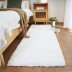 Ghouse Ultra Soft Faux Rabbit Fur Rug, Machine Washable Area Rugs - Image 2