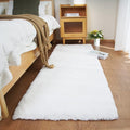 Ghouse Ultra Soft Faux Rabbit Fur Rug, Machine Washable Area Rugs by Ghouse