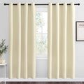 NICETOWN Beige Room Darkening Curtains 78" Long by NICETOWN
