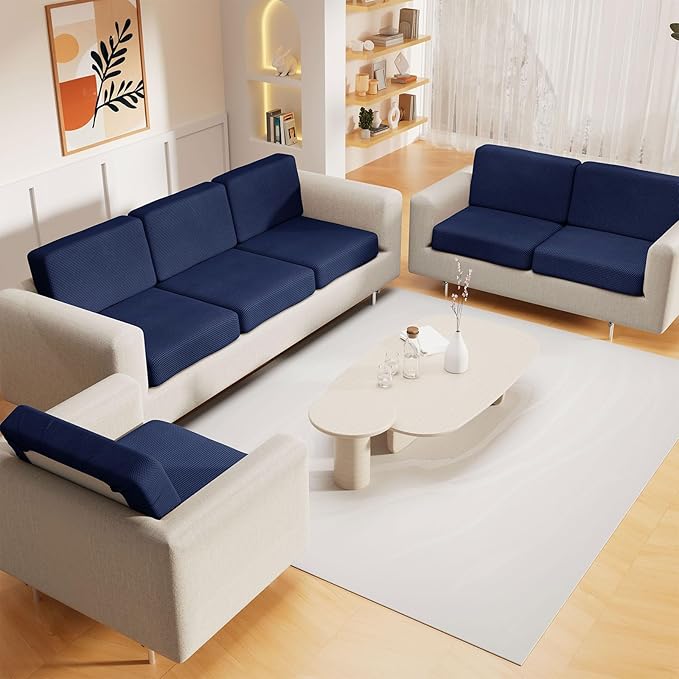 hyha Waterproof Sectional Couch Covers, Non Slip Sofa Couch Cushion Covers L - Image 7