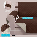 U-NICE HOME Reversible Sofa Cover Couch Cover - Image 4