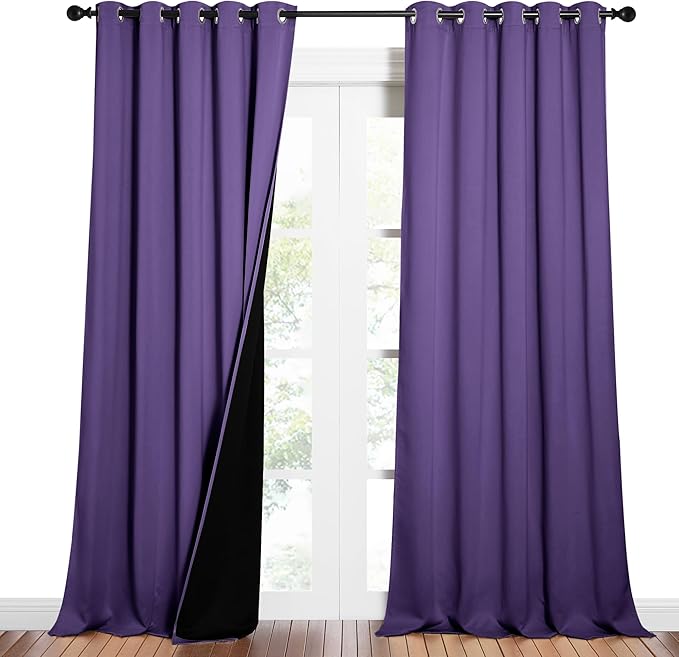 NICETOWN Total Shade Curtains and Draperies, Heavy-Duty Full Light Shading by NICETOWN