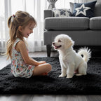 Rugs for Living Room 5x8, Alfombras para Salas Shag Large Plush Soft Area Rug - Image 2