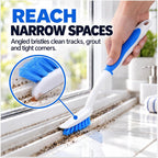 3 Pack Cleaning Brush Scrub Brush Kitchen Brush for Floor, Blue