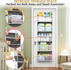 5Tiers Over Door Organizer, Weekly Clothes Organizer for Kids