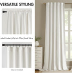 MIULEE Velvet Curtains 96 inches - Image 2