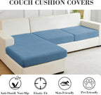 Sofa Covers Couch Covers for Sofa Pet Friendly Couch Cushion Covers Universal - Image 3