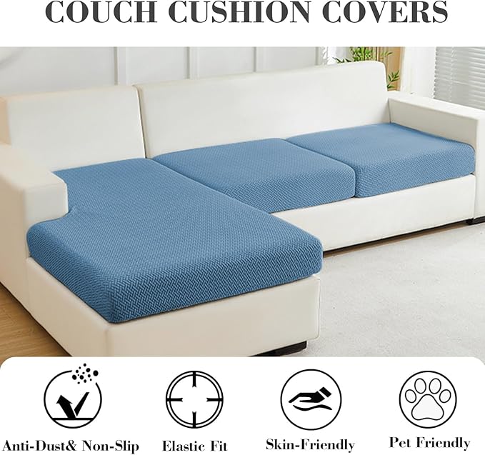 Sofa Covers Couch Covers for Sofa Pet Friendly Couch Cushion Covers Universal - Image 3