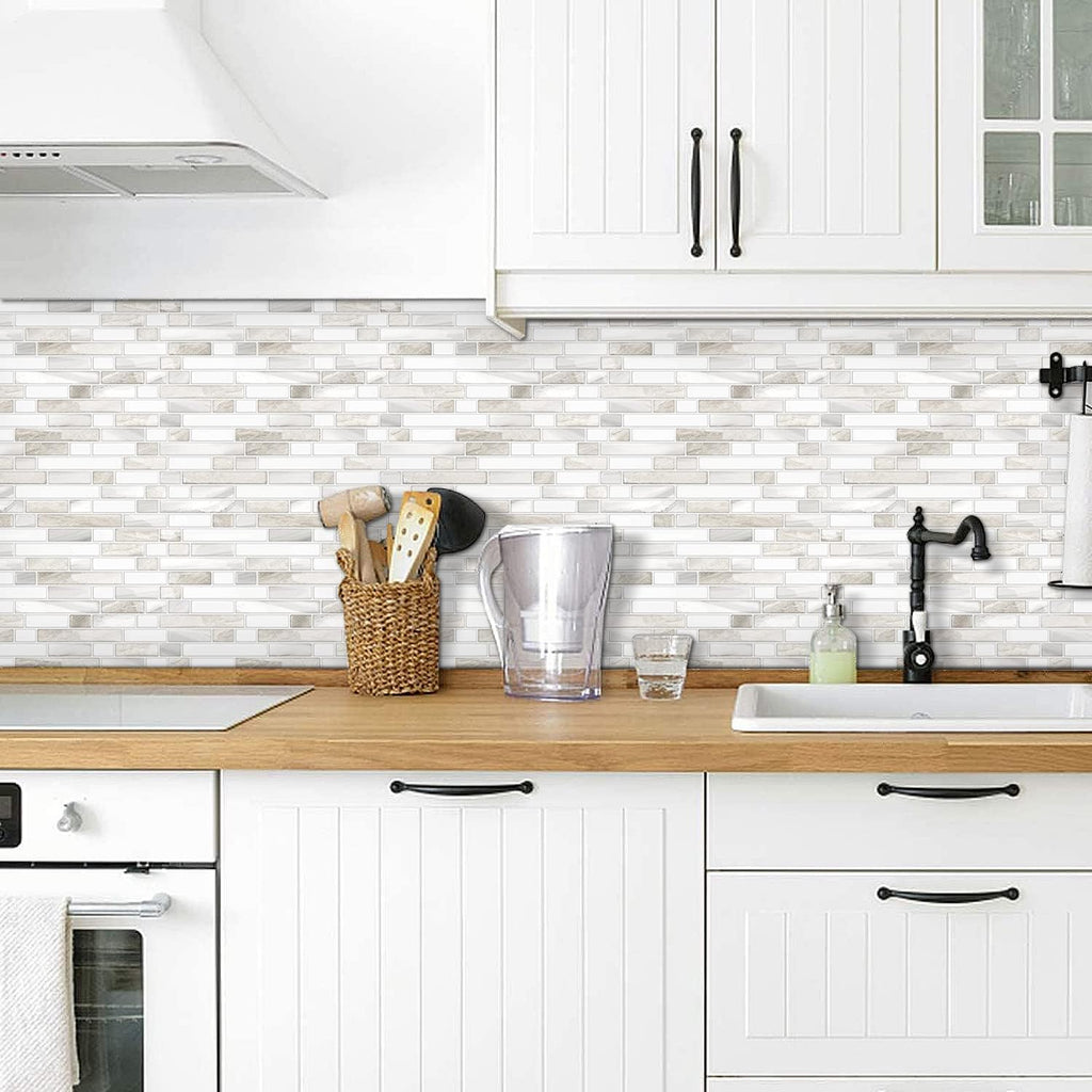 STICKGOO Peel and Stick Wall Tile Self-Adhesive Backsplash Thicker Design