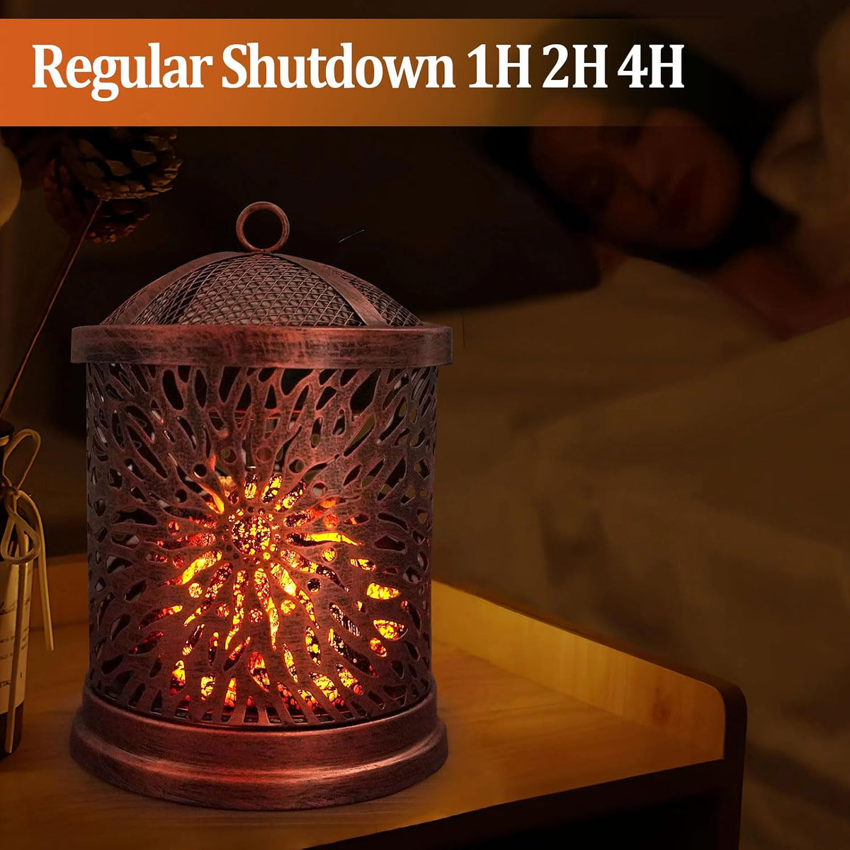 LIFFY Wax Melt Candle Warmer - Electric Melter with Lamp & Timer, Fragrance Warmer, Oil Burner, Aromatherapy Essential for Home & Office, Melt Warmer for Scented Wax Gift & Decor