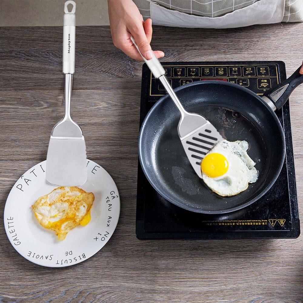 Cooking Utensils Set, 11PCS Stainless Steel Kitchen Tool Set