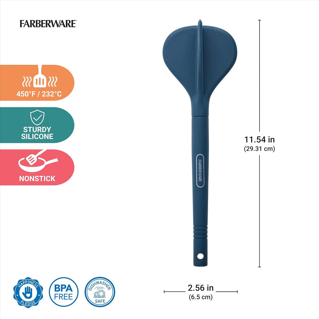 Farberware Professional Silicone Meat Masher Beef Chopper Blue