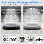 Garage Lights - Ultra Brighter 40,000LM Garage LED 6500K Daylight