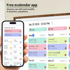 32"Digital Calendar Smart Calendar Electronic Calendar for Wall